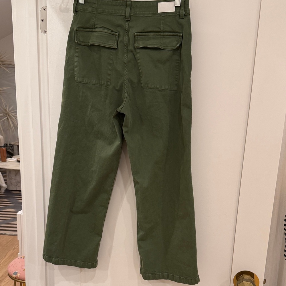 Pistola Sophia Cropped Utility Pants Basil 27 - Picture 11 of 16